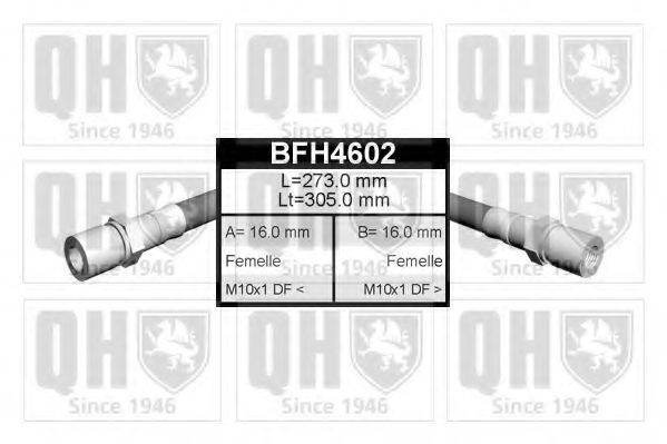QUINTON HAZELL BFH4602 Гальмівний шланг