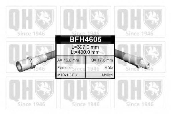 QUINTON HAZELL BFH4605 Гальмівний шланг