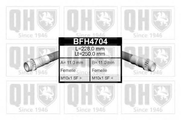 QUINTON HAZELL BFH4704 Гальмівний шланг