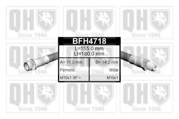 QUINTON HAZELL BFH4718 Гальмівний шланг