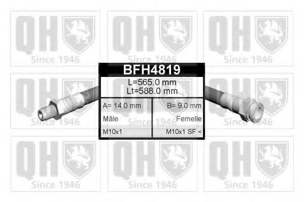 QUINTON HAZELL BFH4819 Гальмівний шланг