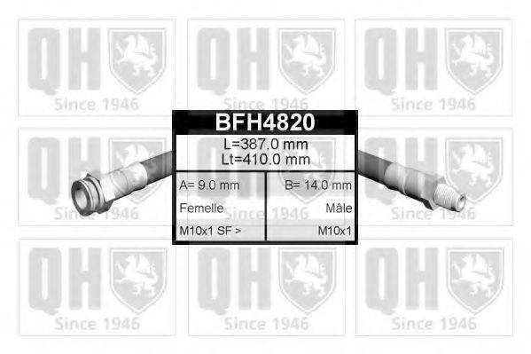 QUINTON HAZELL BFH4820 Гальмівний шланг