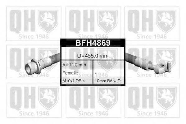 QUINTON HAZELL BFH4869 Гальмівний шланг