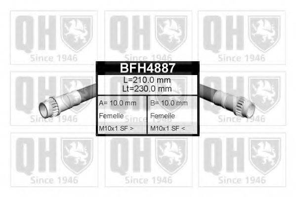 QUINTON HAZELL BFH4887 Гальмівний шланг