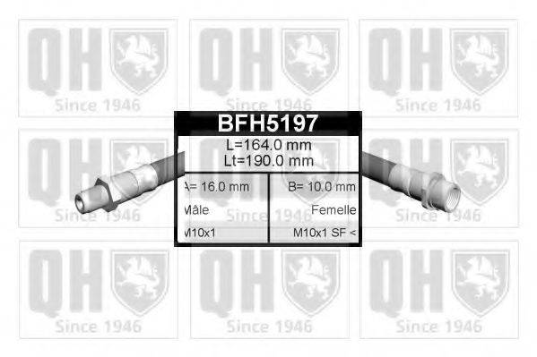 QUINTON HAZELL BFH5197 Гальмівний шланг
