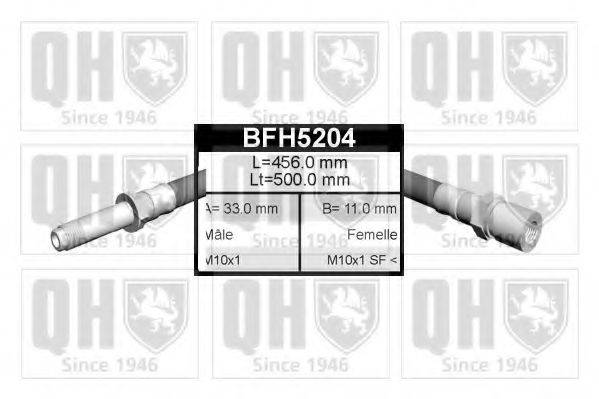 QUINTON HAZELL BFH5204 Гальмівний шланг