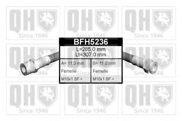 QUINTON HAZELL BFH5236 Гальмівний шланг