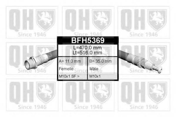 QUINTON HAZELL BFH5369 Гальмівний шланг