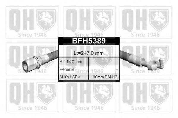 QUINTON HAZELL BFH5389 Гальмівний шланг