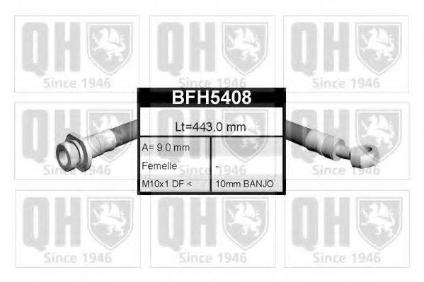 QUINTON HAZELL BFH5408 Гальмівний шланг