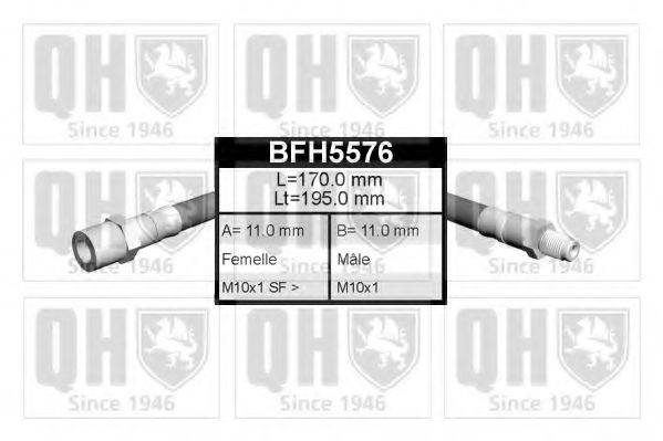 QUINTON HAZELL BFH5576 Гальмівний шланг