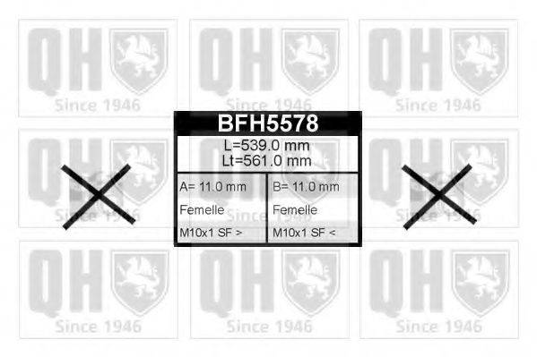 QUINTON HAZELL BFH5578 Гальмівний шланг