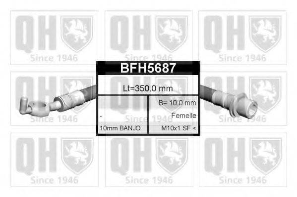 QUINTON HAZELL BFH5687 Гальмівний шланг