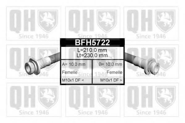 QUINTON HAZELL BFH5722 Гальмівний шланг