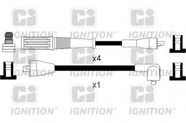 QUINTON HAZELL XC1012 Комплект дротів запалювання