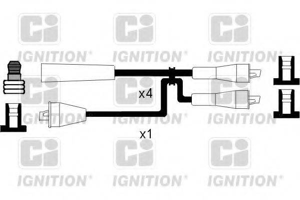QUINTON HAZELL XC1013 Комплект дротів запалювання