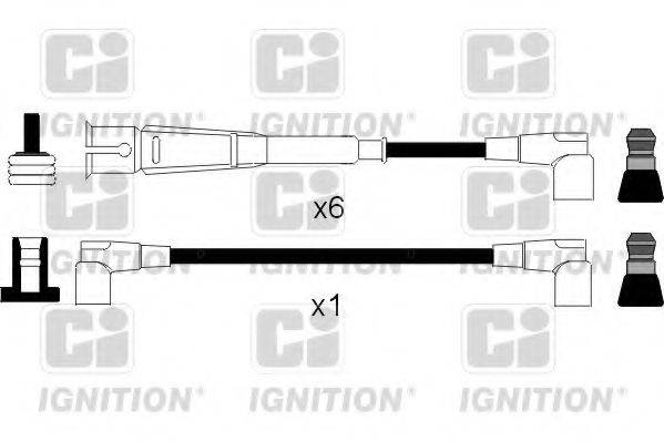 QUINTON HAZELL XC1019 Комплект дротів запалювання