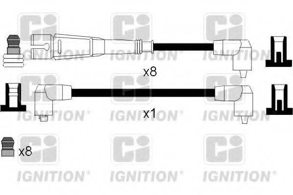 QUINTON HAZELL XC1024 Комплект дротів запалювання