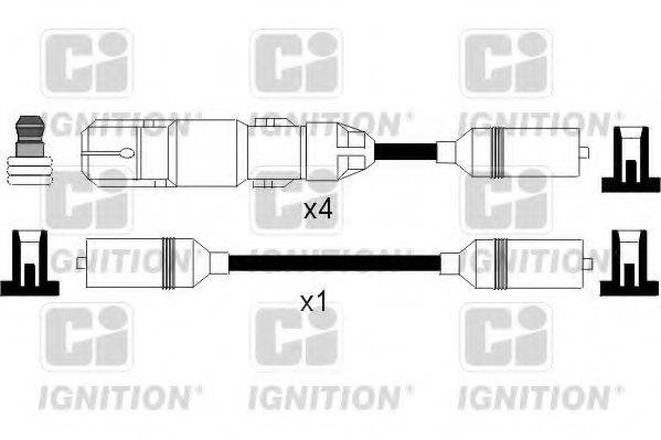 QUINTON HAZELL XC1043 Комплект дротів запалювання