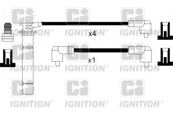 QUINTON HAZELL XC1050 Комплект дротів запалювання