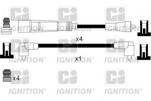 QUINTON HAZELL XC1063 Комплект дротів запалювання