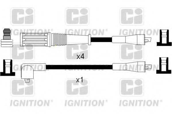 QUINTON HAZELL XC1086 Комплект дротів запалювання