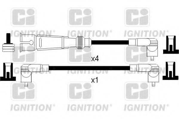 QUINTON HAZELL XC1097 Комплект дротів запалювання