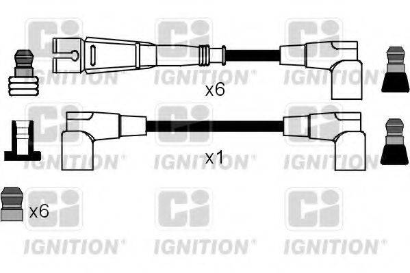 QUINTON HAZELL XC1106 Комплект дротів запалювання