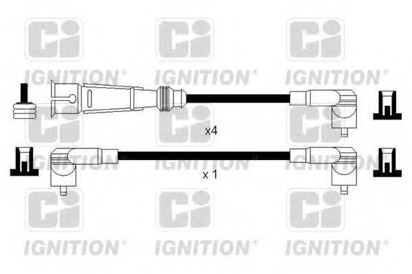 QUINTON HAZELL XC1145 Комплект дротів запалювання