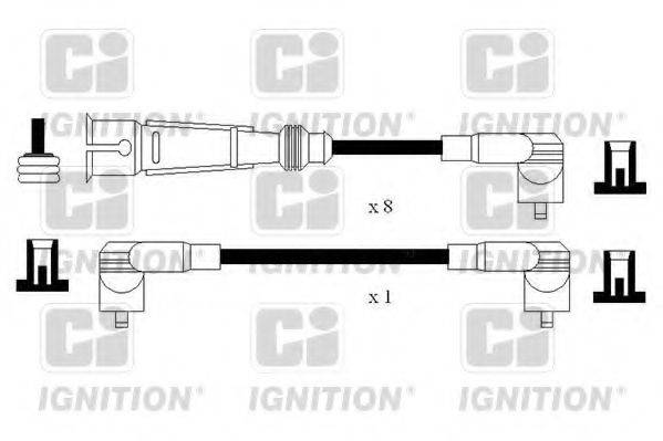 QUINTON HAZELL XC1184 Комплект дротів запалювання