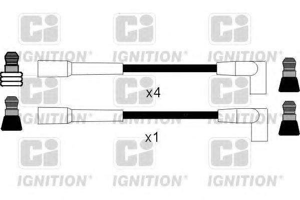 QUINTON HAZELL XC204 Комплект дротів запалювання