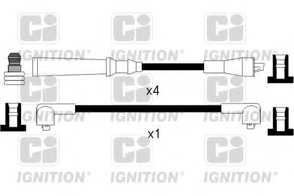 QUINTON HAZELL XC271 Комплект дротів запалювання