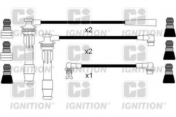 QUINTON HAZELL XC306 Комплект дротів запалювання