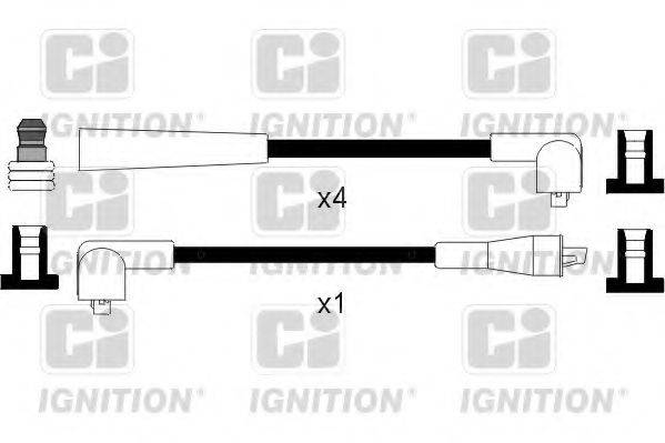 QUINTON HAZELL XC421 Комплект дротів запалювання