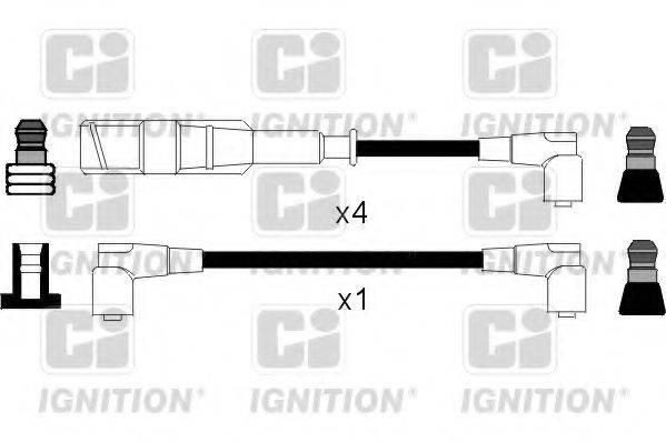 QUINTON HAZELL XC463 Комплект дротів запалювання