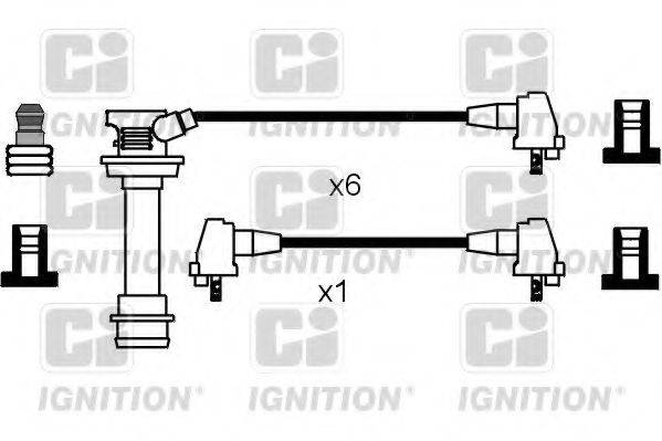 QUINTON HAZELL XC629 Комплект дротів запалювання