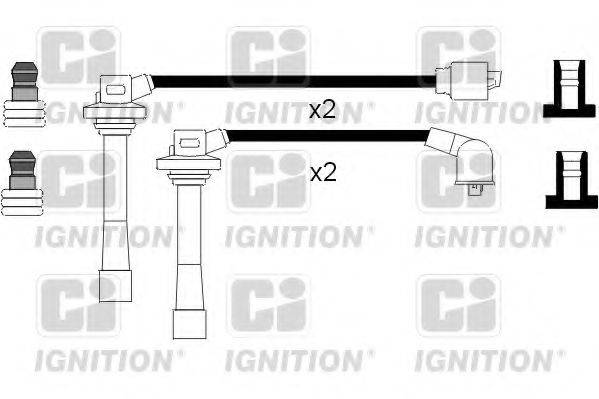 QUINTON HAZELL XC653 Комплект дротів запалювання