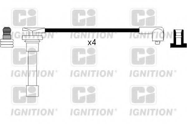 QUINTON HAZELL XC665 Комплект дротів запалювання