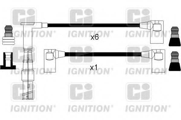 QUINTON HAZELL XC708 Комплект дротів запалювання