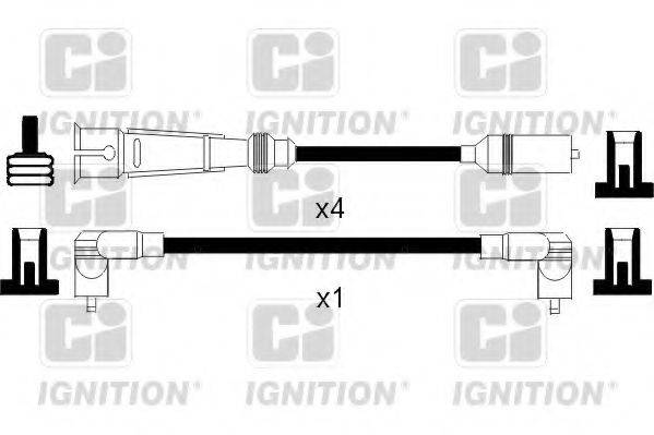 QUINTON HAZELL XC828 Комплект дротів запалювання