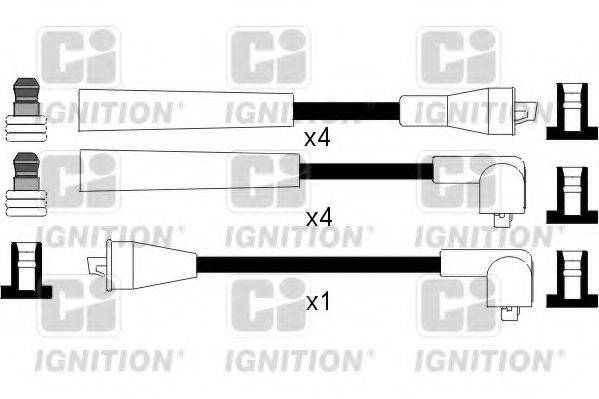 QUINTON HAZELL XC835 Комплект дротів запалювання