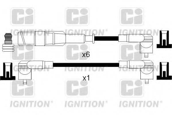 QUINTON HAZELL XC838 Комплект дротів запалювання