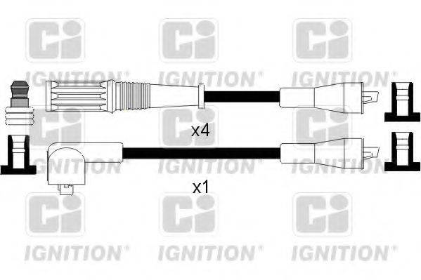 QUINTON HAZELL XC843 Комплект дротів запалювання
