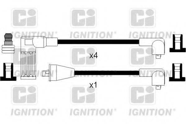 QUINTON HAZELL XC908 Комплект дротів запалювання