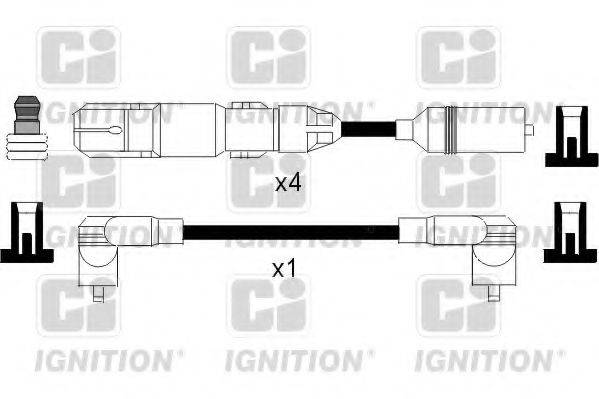 QUINTON HAZELL XC956 Комплект дротів запалювання