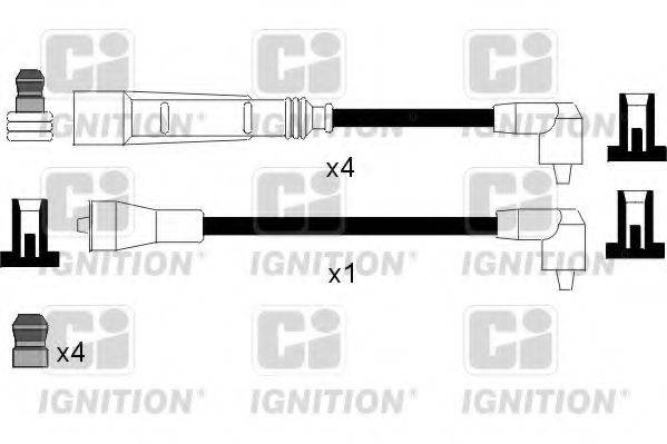 QUINTON HAZELL XC967 Комплект дротів запалювання