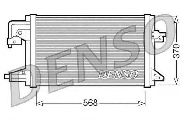 DENSO DCN10001 Конденсатор, кондиціонер