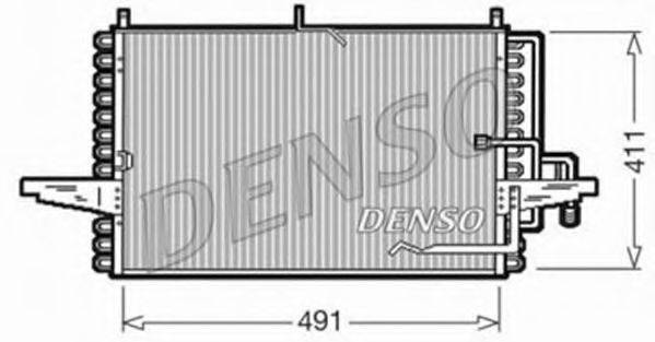 DENSO DCN10002 Конденсатор, кондиціонер