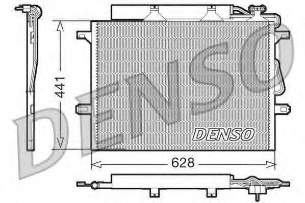 DENSO DCN17018 Конденсатор, кондиціонер