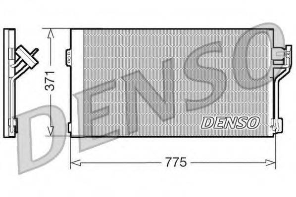 DENSO DCN17050 Конденсатор, кондиціонер